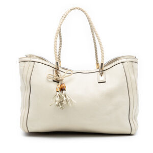Pre-Loved Gucci Medium Leather Bella Tote